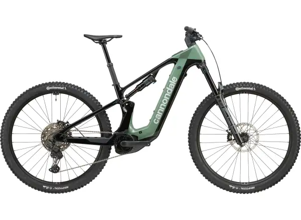 Cannondale Moterra Carbon 2 celoodpružený elektrobicykel Jade (JDE)