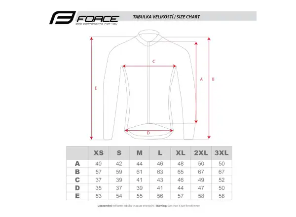 Force Smooth pánsky dres dlhý rukáv modrá/čierna
