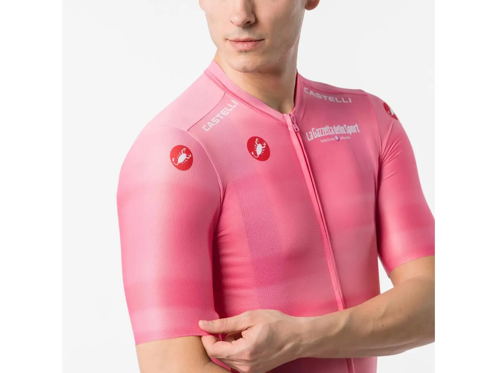 Castelli Giro109 Competizione 4 pánsky dres krátky rukáv Rosa Giro