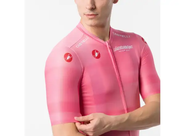 Castelli Giro109 Competizione 4 pánsky dres krátky rukáv Rosa Giro