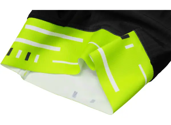 Etape Racing 2.0 pánske kraťasy s vložkou čierna/žltá fluo