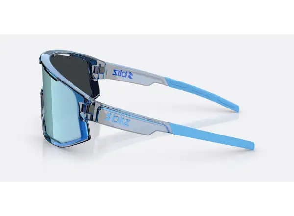 Bliz Fusion Small slnečné okuliare Transparent Blue/Smoke Ice Blue Multi