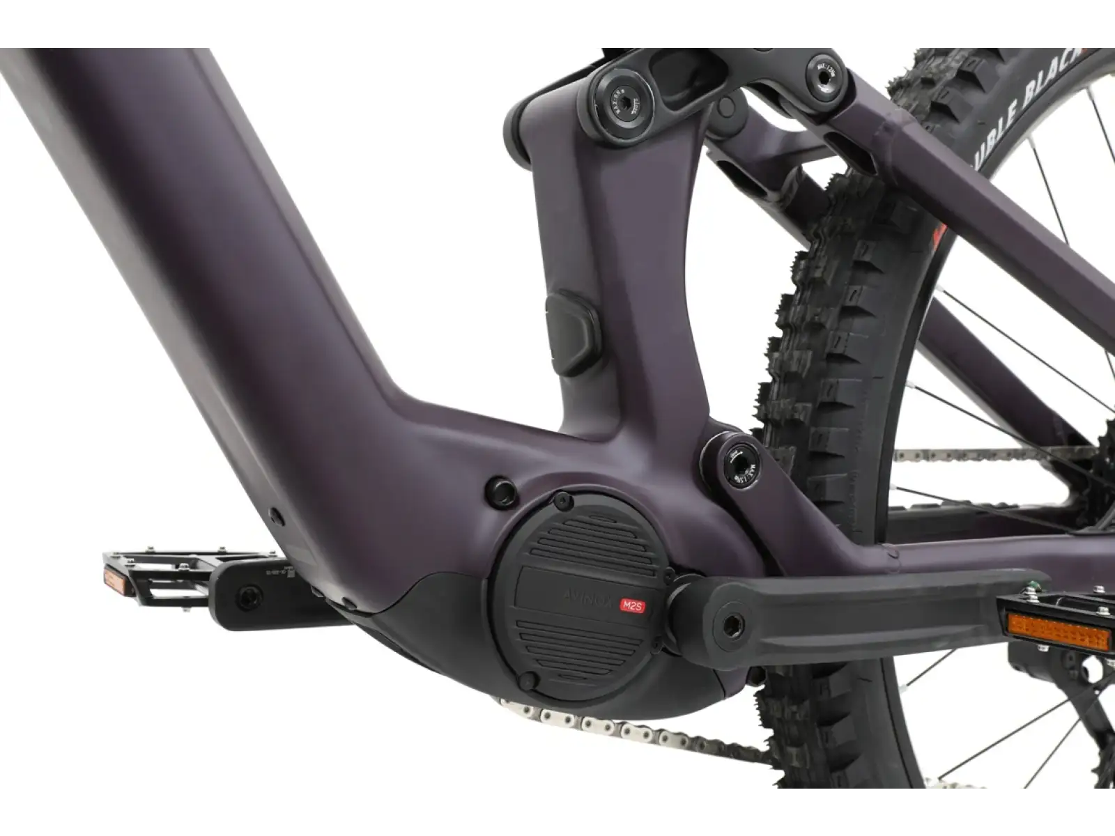 Apache Eagle 1 Avinox 800 Wh fialové celoodpružené elektrobicykel