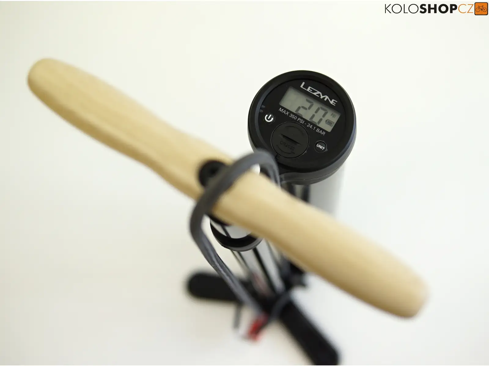 Lezyne Digital Pressure Over Drive pumpa black