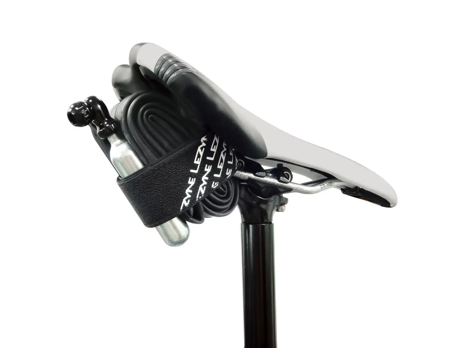 Lezyne Universal Strap remienok black/white logo