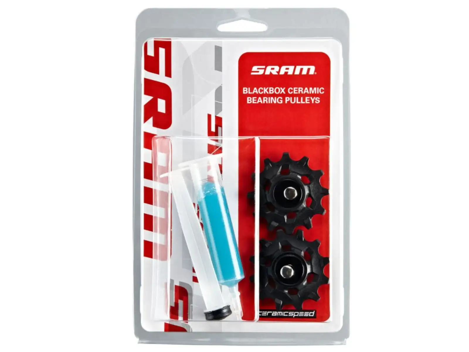 Sram XX1, X01 kladky BlackBox keramické ložiská, 11 rýchlostí.