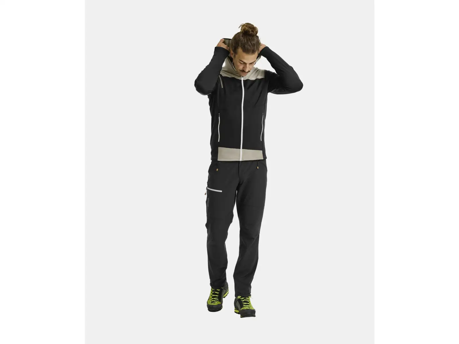 Ortovox Fleece Light Hoody pánska mikina Dark Arctic Grey