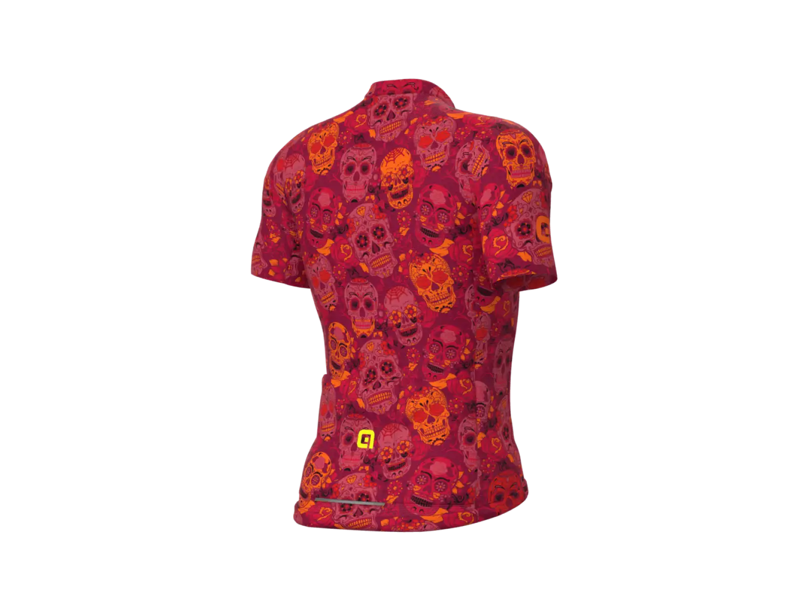 ALÉ Solid Mexico pánsky dres krátky rukáv Bordeaux