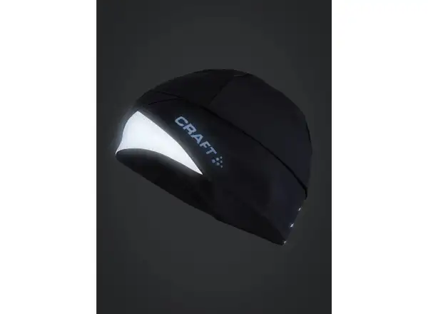 Craft ADV Lumen Fleece bežecká čiapka čierna