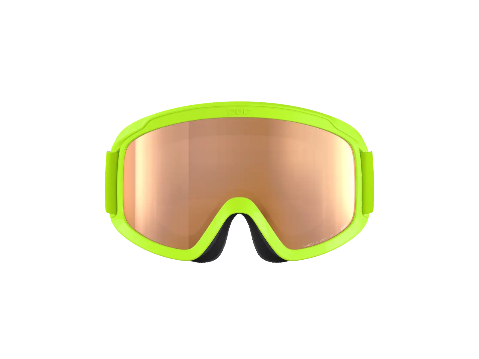 POC POCito Retina detské lyžiarske okuliare Fluorescent Yellow/Green/Partly Sunny Light Orange