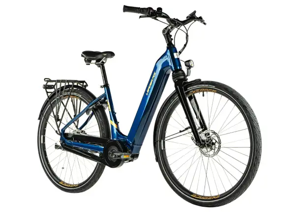 Leader Fox Neba 28 nízkonástupový mestský elektrobicykel modrá