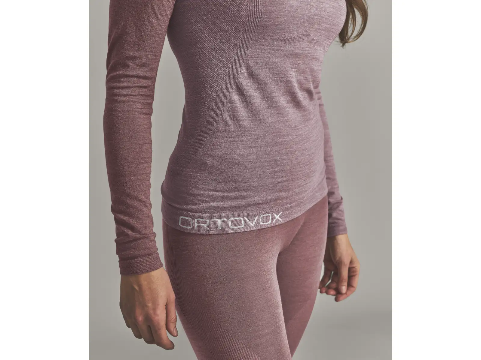 Ortovox 120 Competition Light dámske spodné tričko dlhý rukáv Dusk Rose