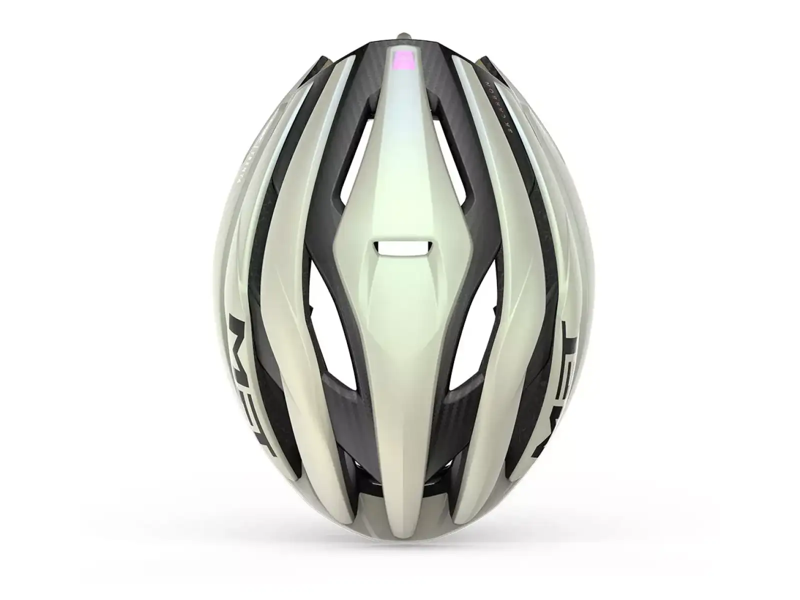 Cyklistická prilba MET Trenta 3K Carbon MIPS Vanilla Ice Gold