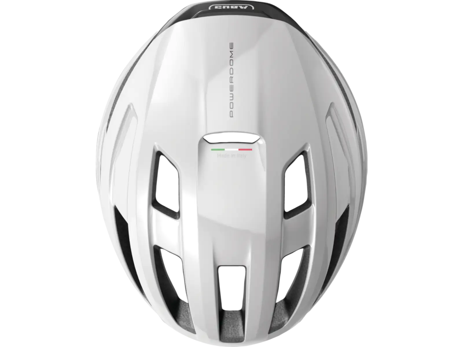 Abus PowerDome cestná prilba Shiny White