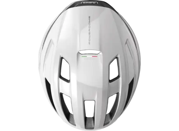 Abus PowerDome cestná prilba Shiny White