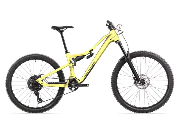 Rock Machine Whizz FS II 90 AXS horský bicykel Panama Yellow