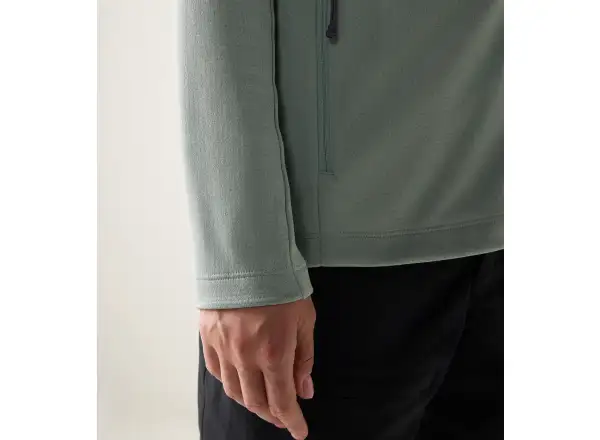 Haglöfs Korp Mid Hood dámska mikina Dew Green