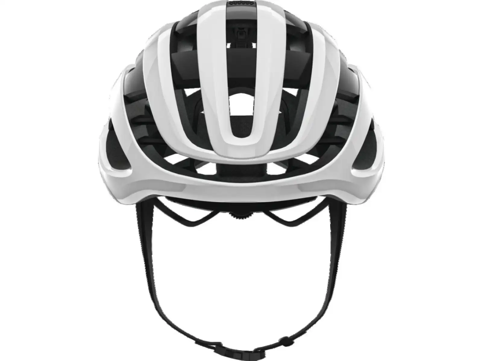 Abus AirBreaker cestná prilba Polar White Shiny