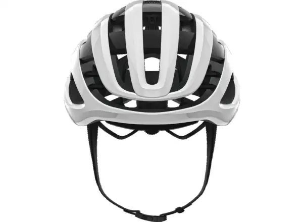Abus AirBreaker cestná prilba Polar White Shiny