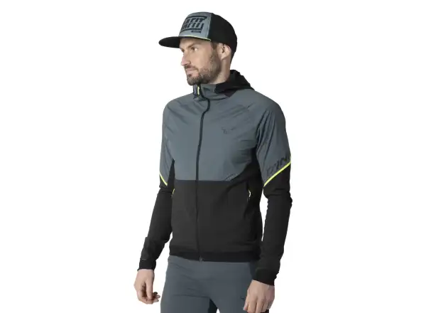 Dynafit Alpine Hybrid pánska bežecká bunda Cinder