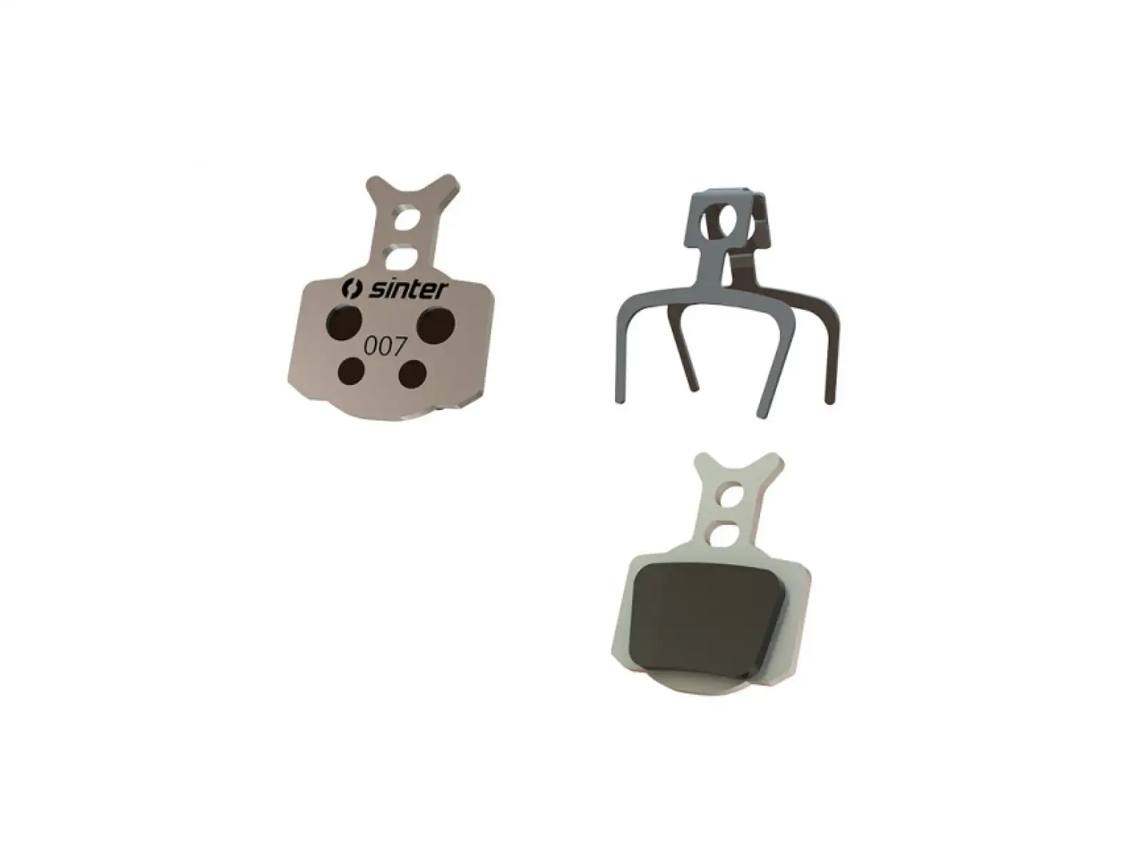 Sinter Formula brzdové doštičky semi-metal čierna