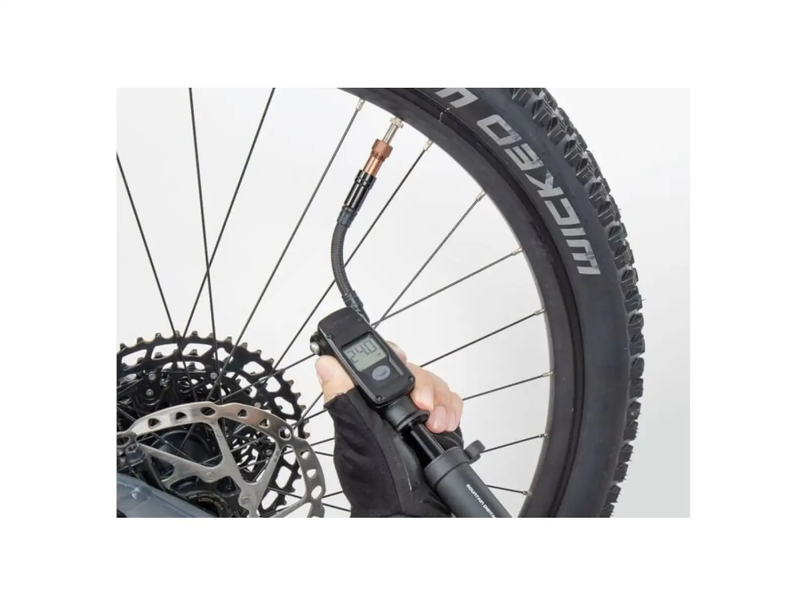 Topeak Mountain Digital 2Stage pumpa