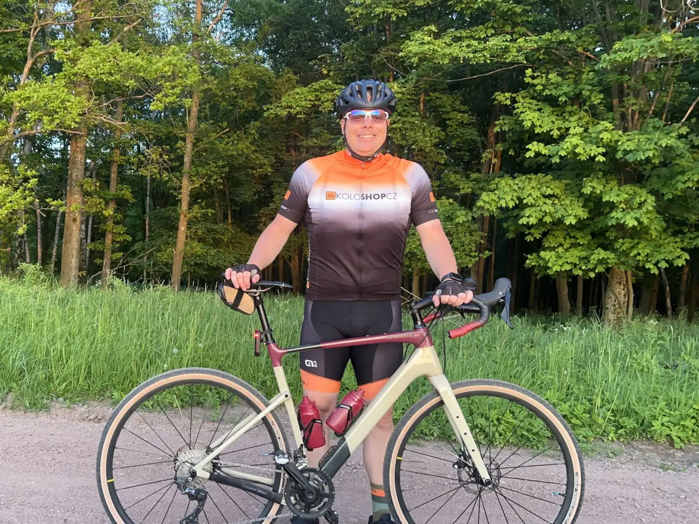 Na čem jezdí Koloshop? Radek na gravelu Cannondale Topstone Carbon 3