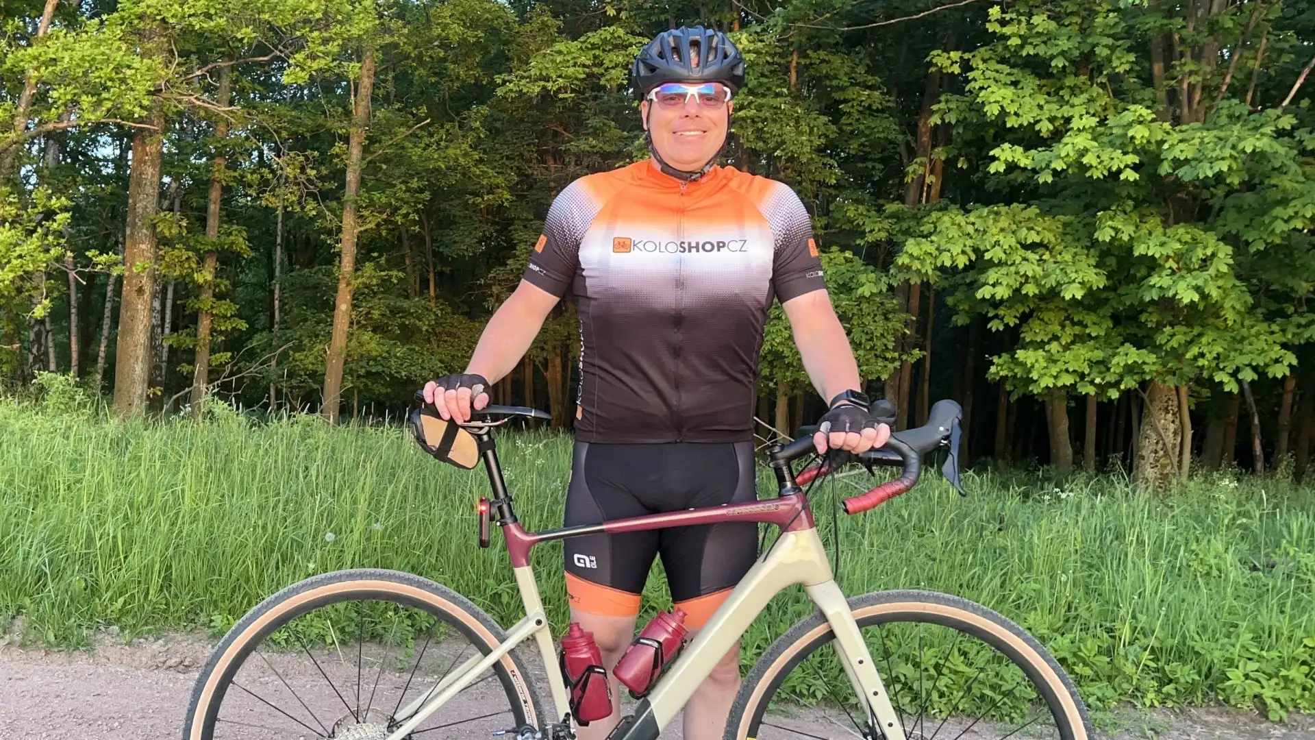 Na čem jezdí Koloshop? Radek na gravelu Cannondale Topstone Carbon 3