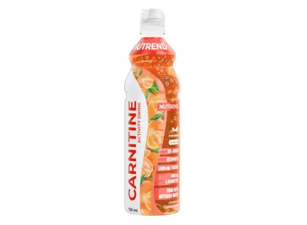 Nutrend Carnitine nápoj 750 ml Perlivá mandarínka