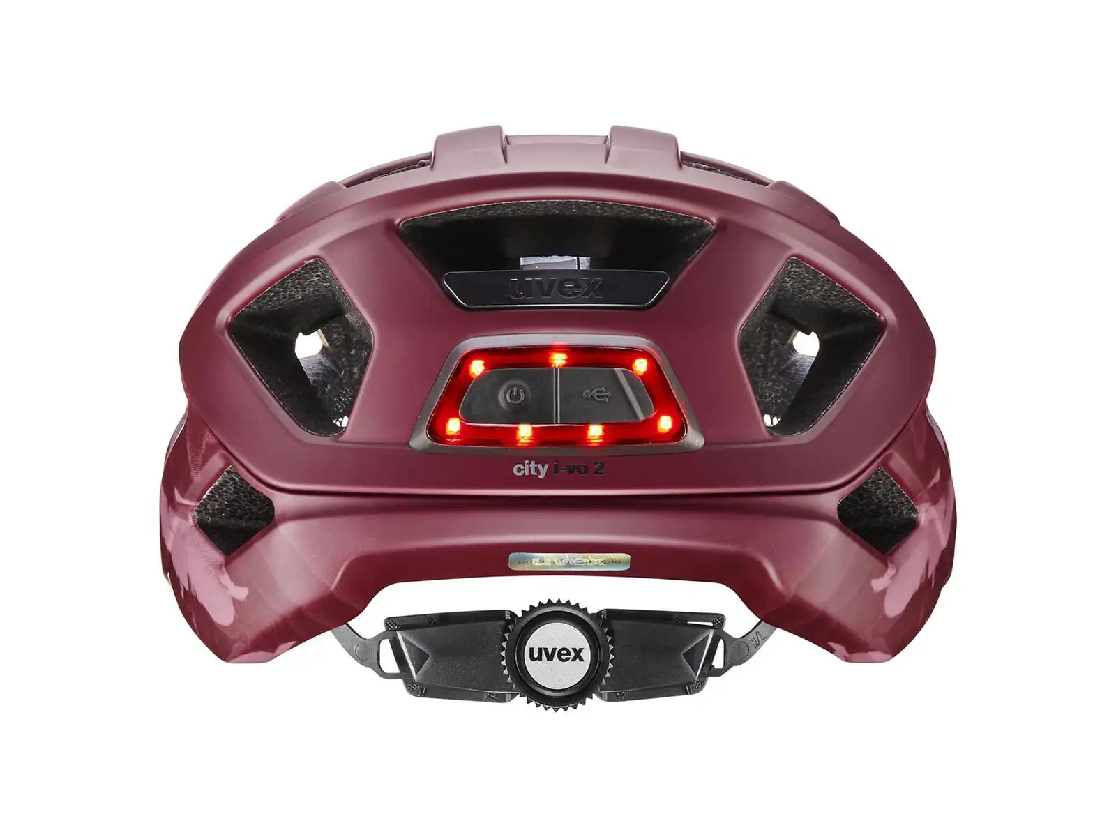 Uvex City I-vo 2 prilba Cranberry Matt