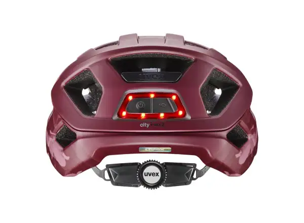 Uvex City I-vo 2 prilba Cranberry Matt