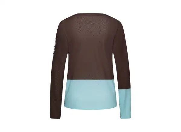 POC Motion Air dámsky dres dlhý rukáv Bronzite Brown/Lazurite Blue
