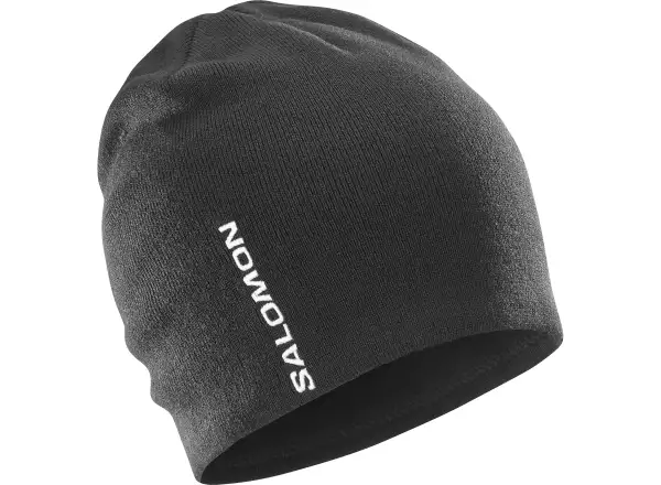 Salomon Graphic Beanie bežecká čiapka Deep Black