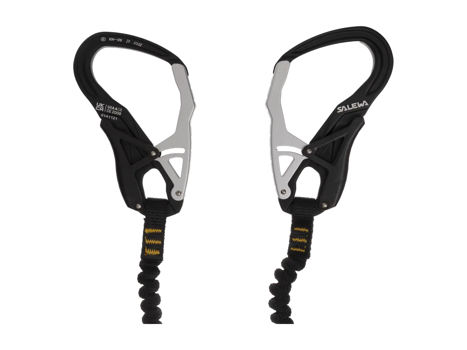 Salewa Set Via Ferrata Ergo Core Ferratový tlmič pádov Black/Yellow