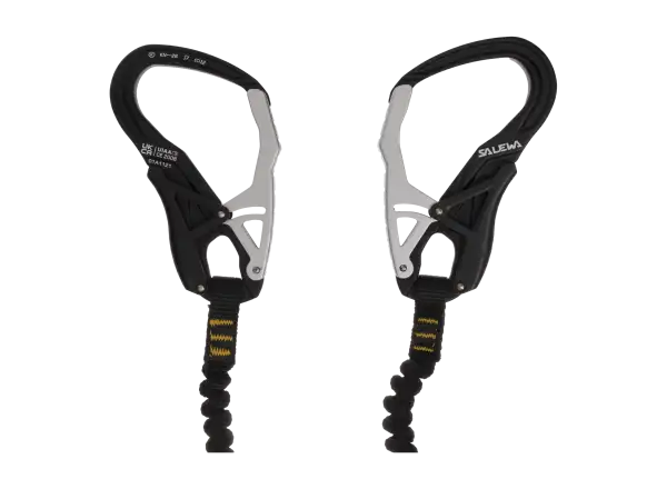 Salewa Set Via Ferrata Ergo Core Ferratový tlmič pádov Black/Yellow