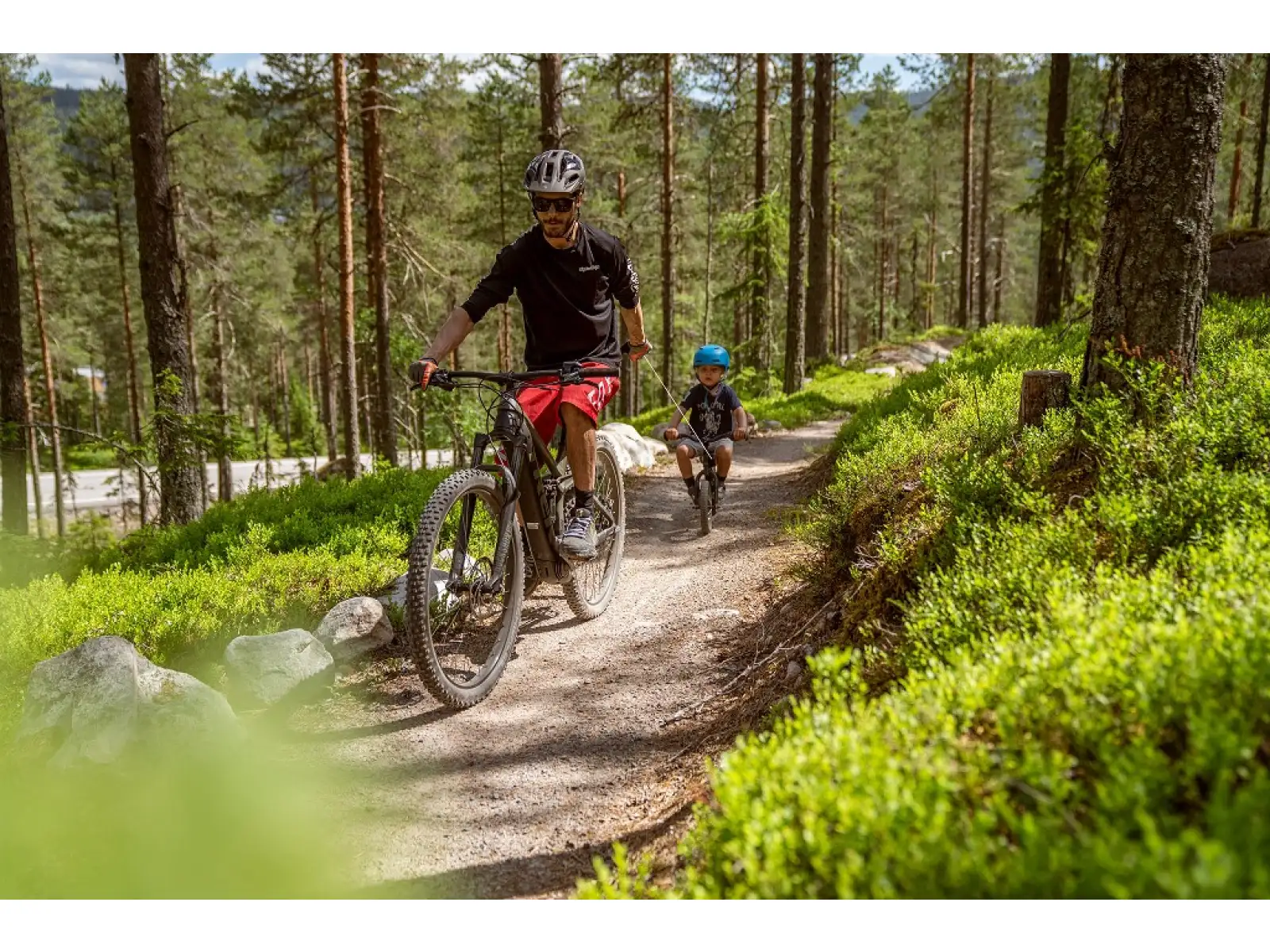 Kidreel navijak pre detské bicykle ružový