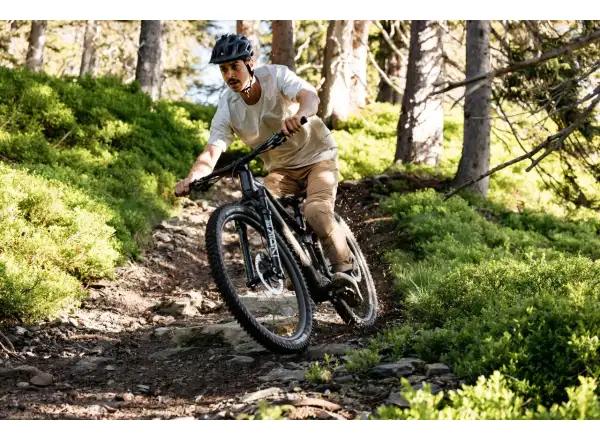 Raymon Airok celoodpružený elektrobicykel Silver Stealth/Taupe
