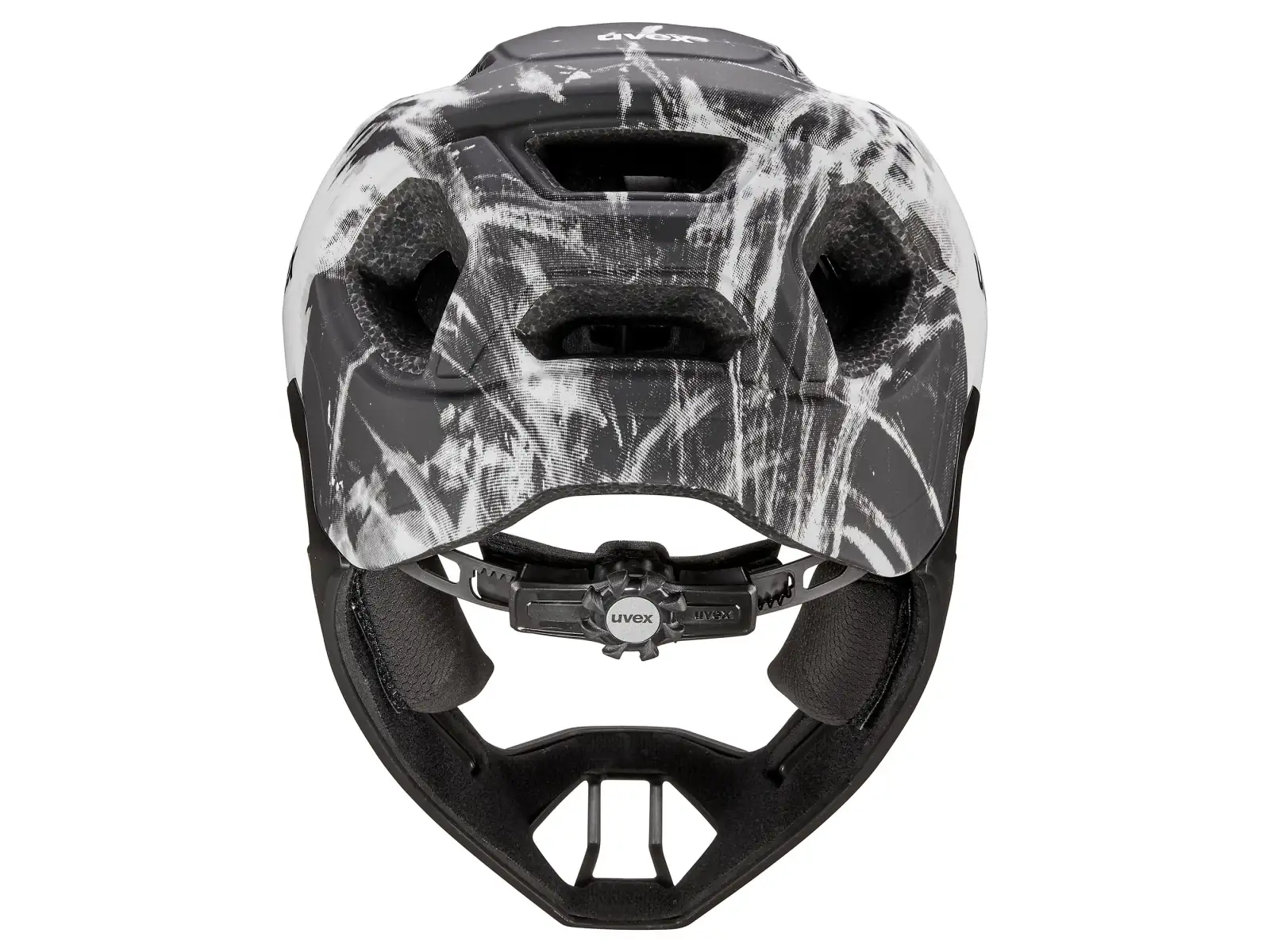 Uvex React JR Fullface MTB prilba White Matt
