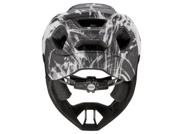 Uvex React JR Fullface MTB prilba White Matt