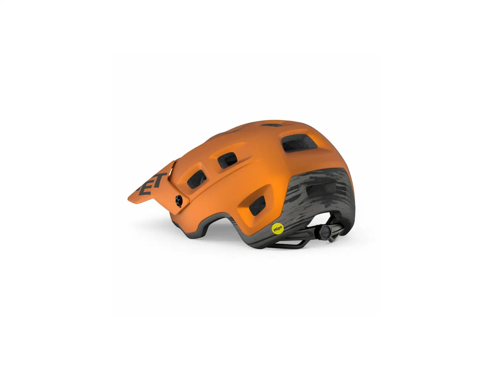 MET Terranova MIPS MTB prilba oranžová titánová metalíza