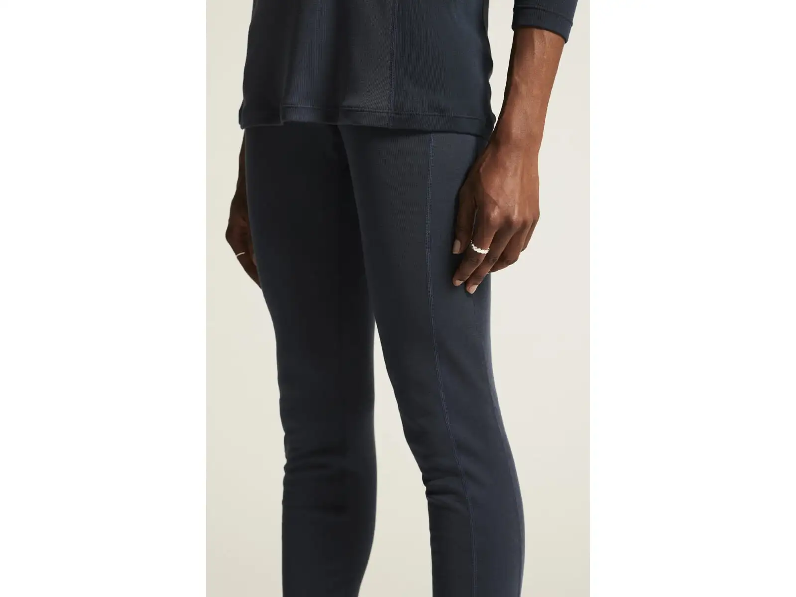 Craft Core Warm Baselayer dámsky set tričko dlhý rukáv+nohavice modrá