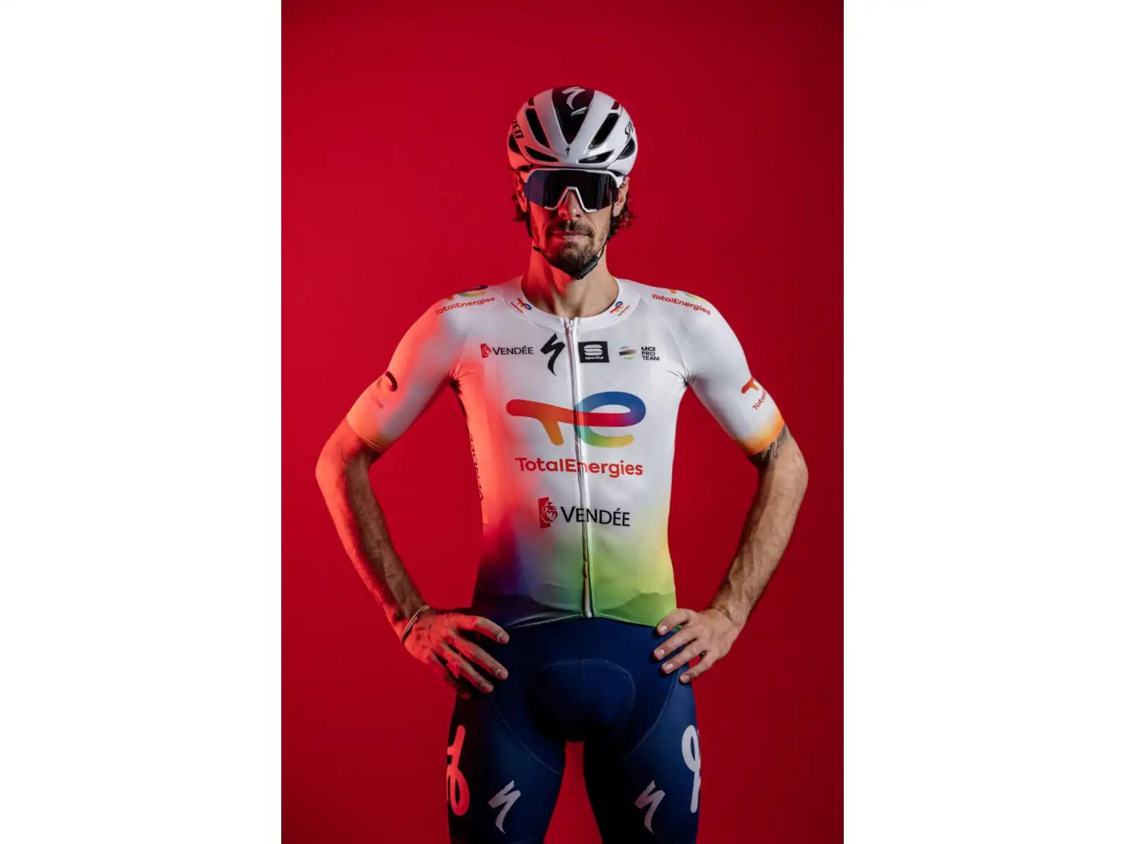 100% S3 okuliare TotalEnergies Team Matte White / HIPER Lens