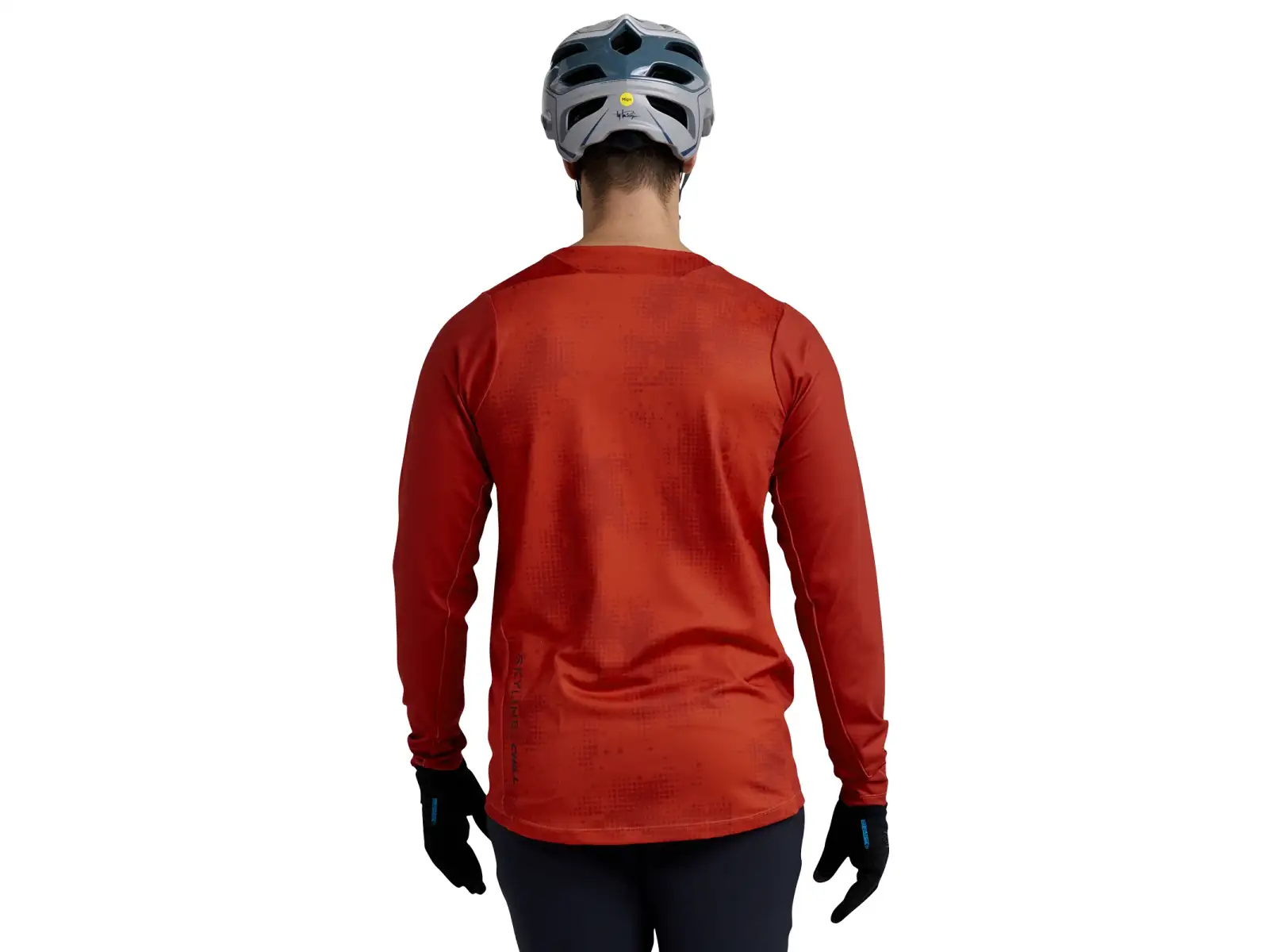 Troy Lee Designs Skyline Chill pánsky dres dlhý rukáv Scattered Fire Orange