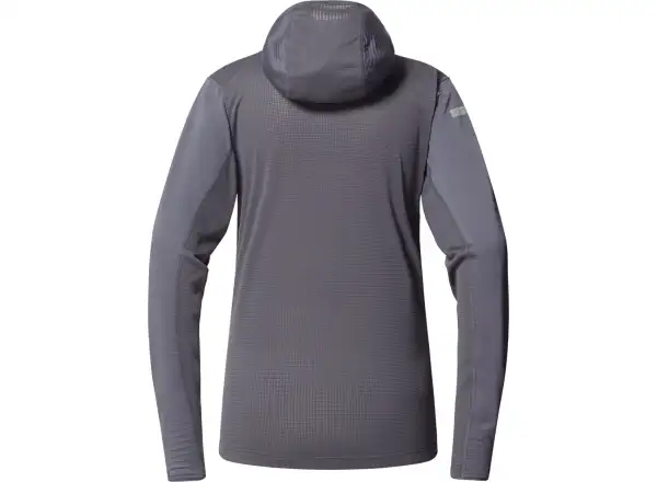 Haglöfs L.I.M Mid Multi Hood dámska mikina s kapucňou tmavosivá