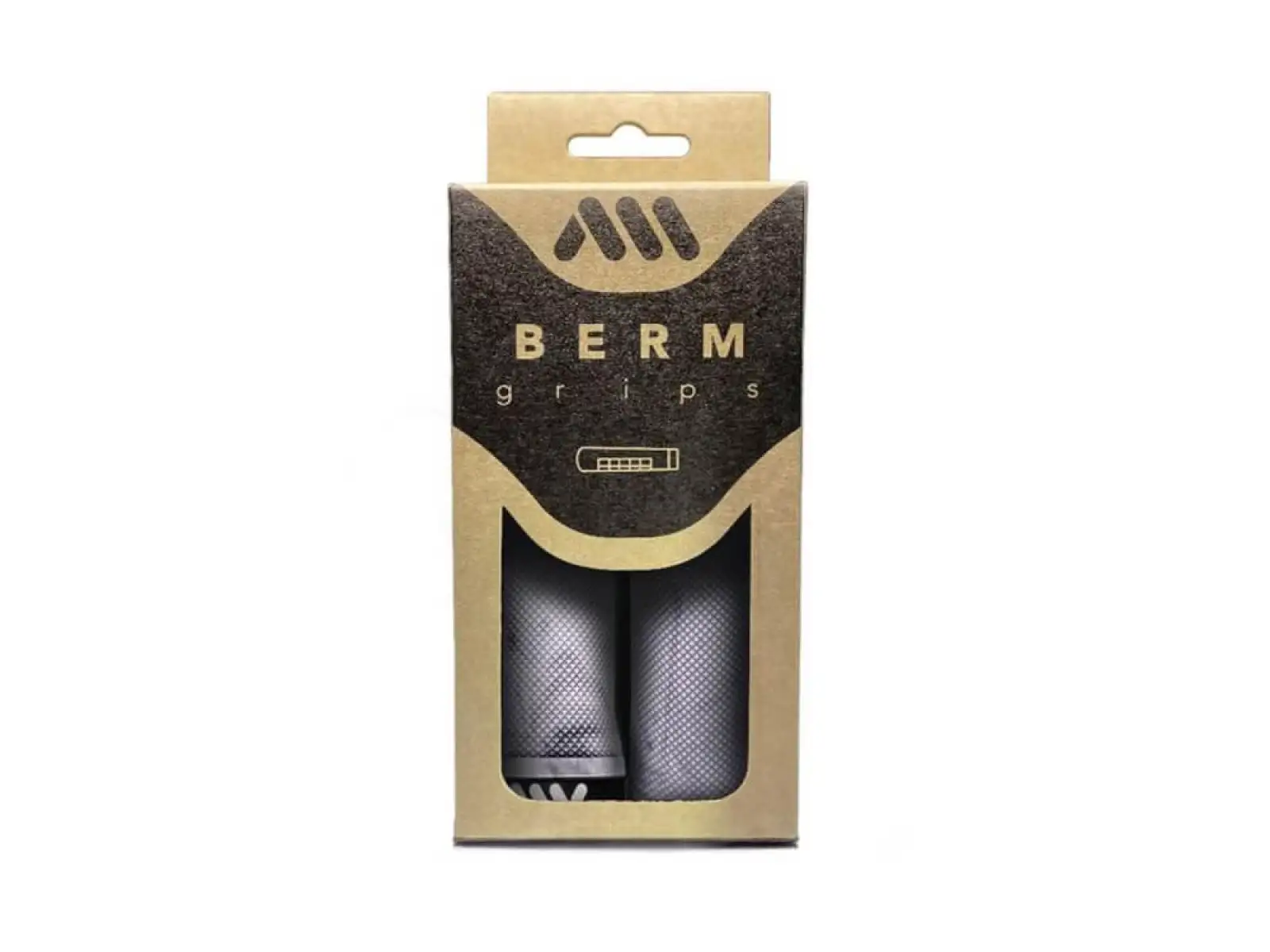 Gripy All Mountain Style Berm Grips White Camo