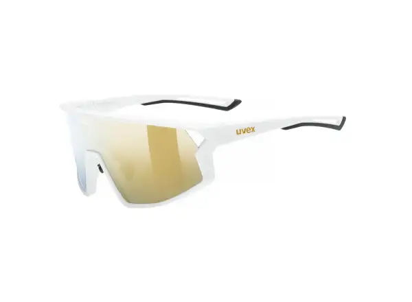 Uvex Skyryse slnečné okuliare White Matt/Mirror Gold