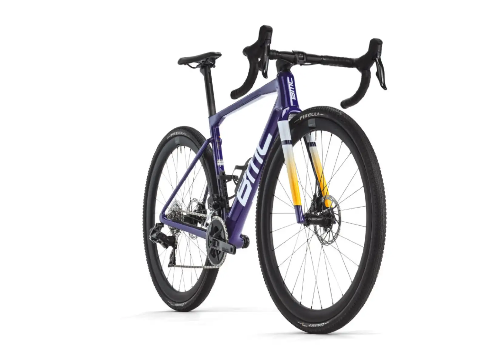 BMC Kaius 01 THREE gravel bicykel Purple/White