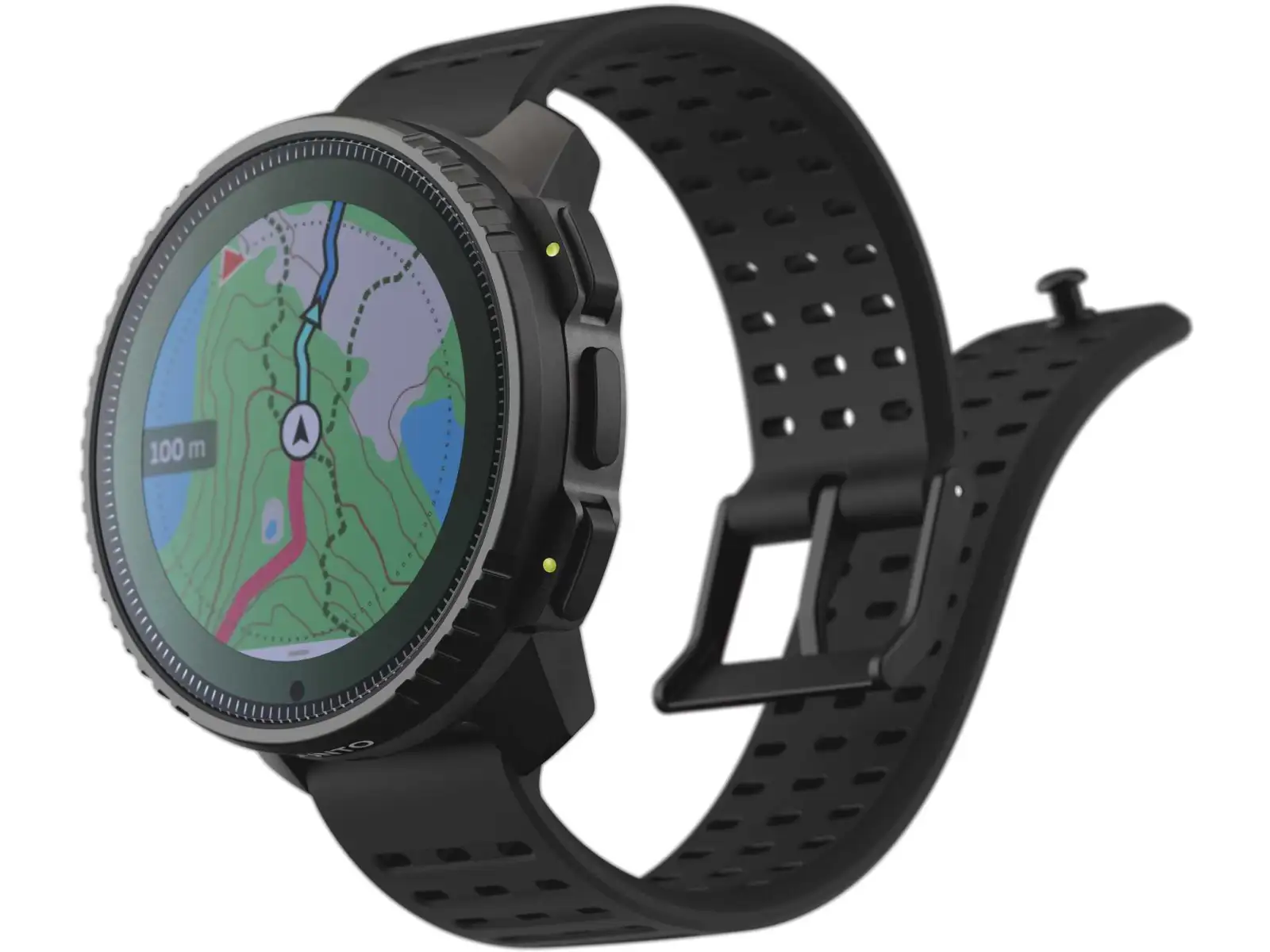 Suunto Vertikálne solárne smart hodinky All Black.