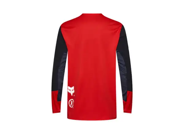 Fox Defend Elevated detský dres dlhý rukáv Fluorescent Red