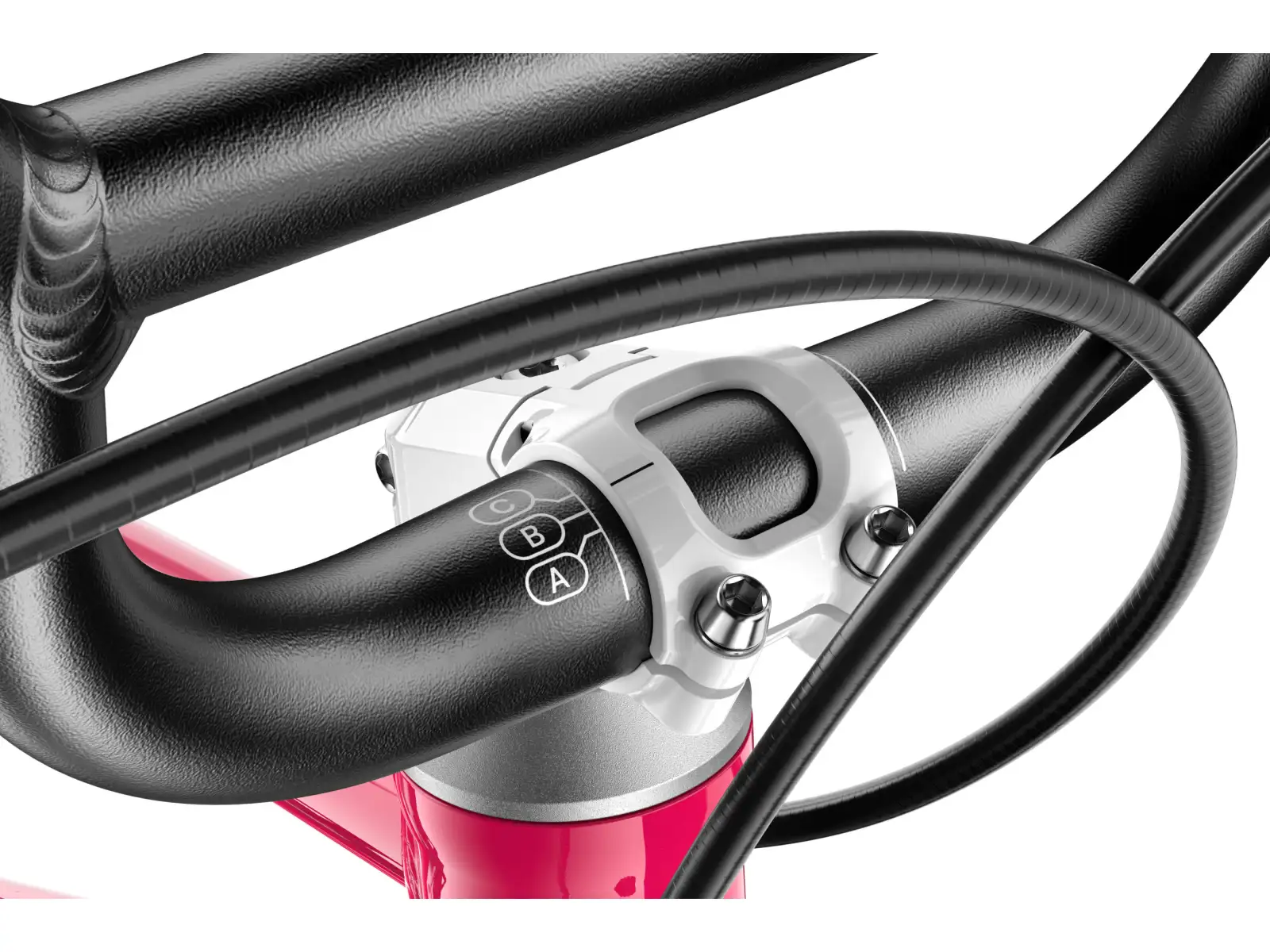 Woom GO 1 Plus detské odrážadlo 14" Hot Pink